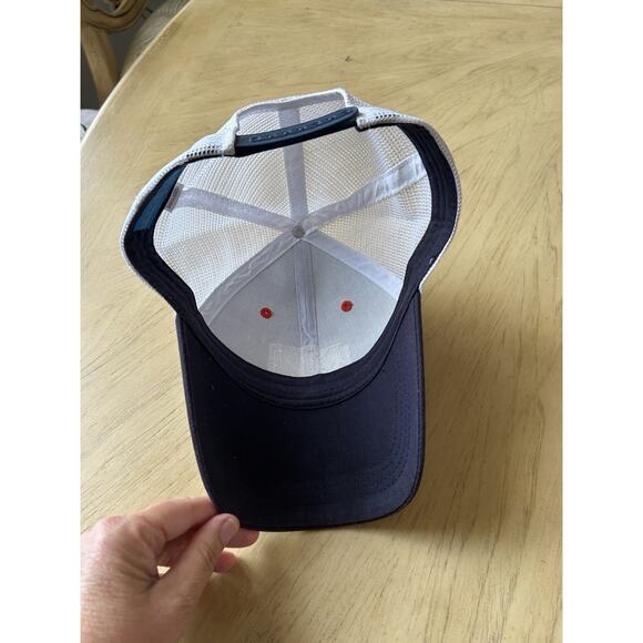 Costa Del Mar Cap Hat Blue SnapBack Trucker Mesh Fishing Outdoor Y2K Gorpcore - Picture 3 of 4
